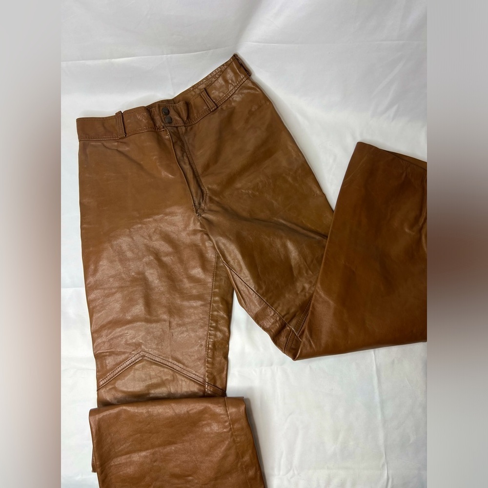 VINTAGE Genuine Leather Pants women’s